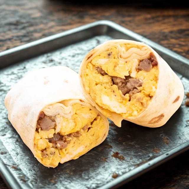 Small Breakfast Burrito.