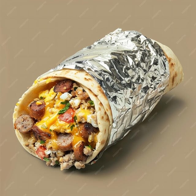 Sausage Burrito.