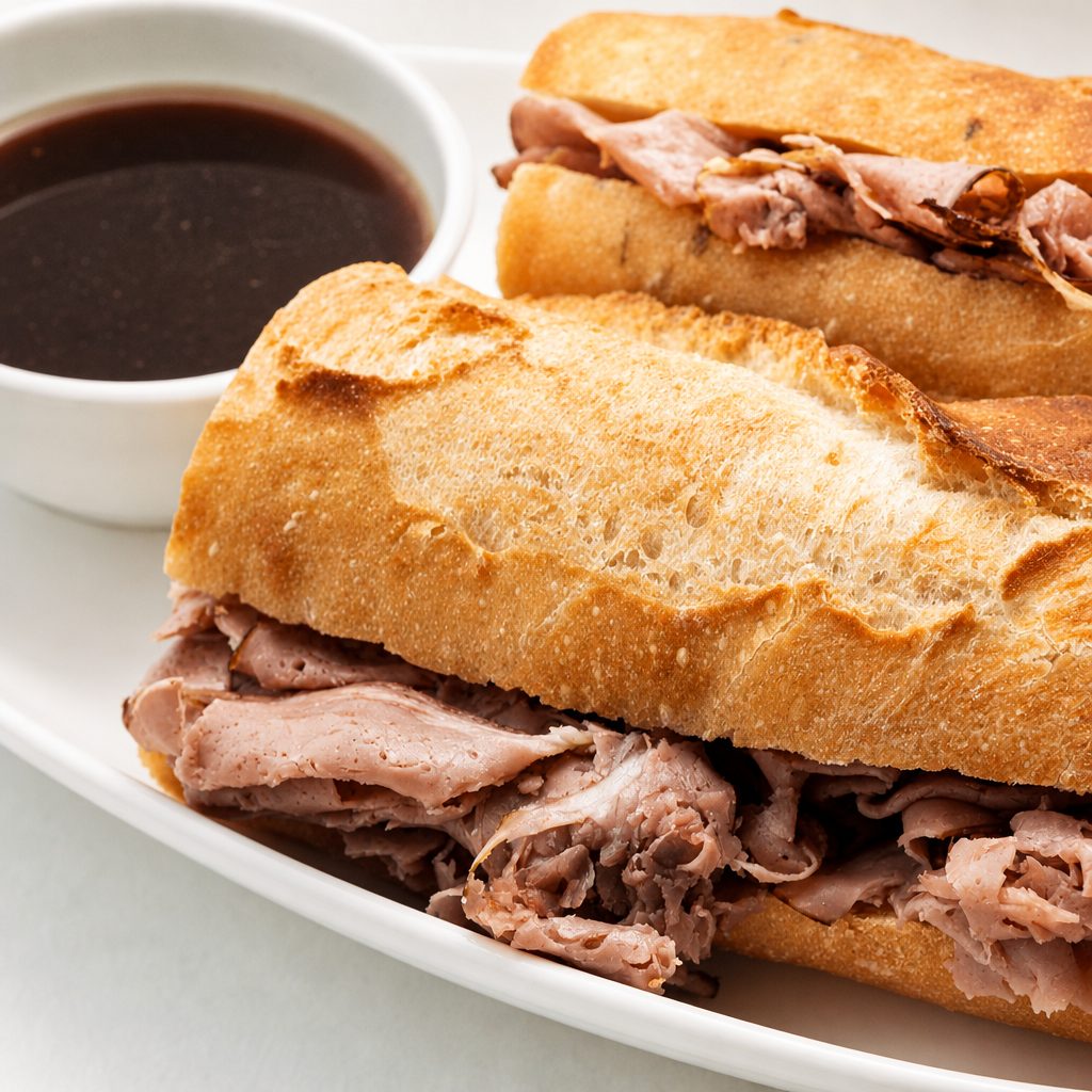 Newman's French Dip Panini.